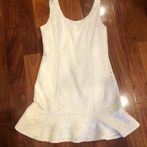 Lilly Pulitzer White Mini lace dress